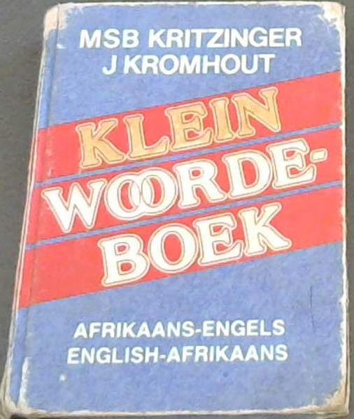 Klein Woordeboek: Afrikaans-Engels, English-Afrikaans (Afrikaans Edition)