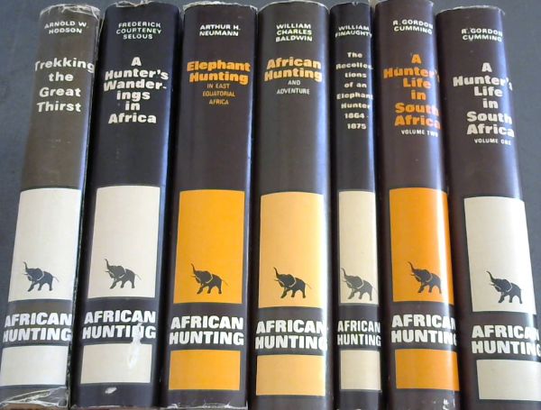 African Hunting Reprint Series - 7 Volumes