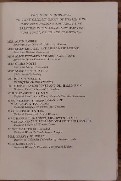 American Chamber of Horrors: The Truth About Food and Drugs
