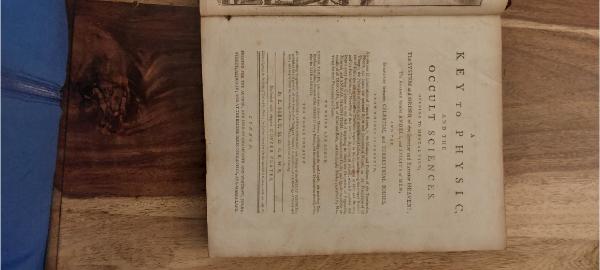 A Key to Physic, and the Occult Sciences