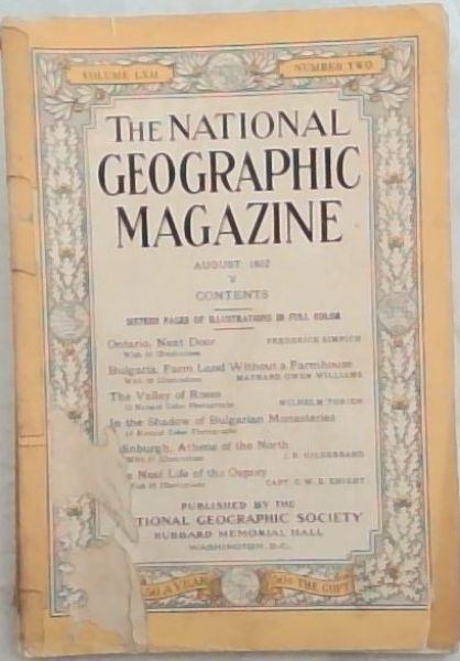 The National Geographic Magazine, August 1932. Volume 62, No.2