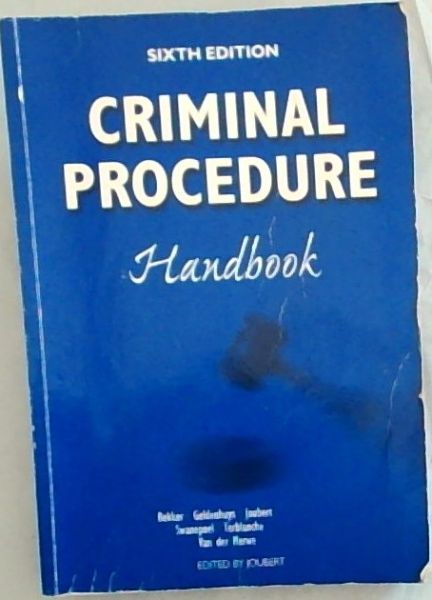 Criminal Procedure Handbook