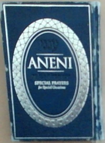 Aneni: Special Prayers for Special Occasions