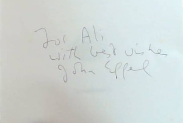 The Curse of the Ripe Tomato (Signed and Inscribed by John Eppel)