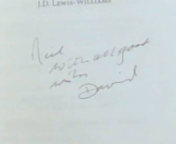 Stories that float from afar: Ancestral folklore of the San of Southern Africa (Texas A and M University anthropology series Number 5) Signed by David Lewis-Williams
