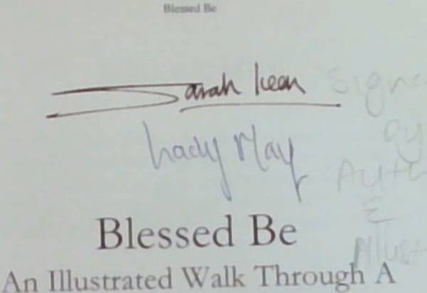 Blessed Be: An Illustrated Walk Through A Year In The Hampshire Countryside (Signed by the Author Lady May and the Illustrator Sarah Keen)
