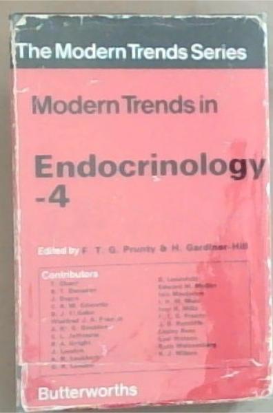 Modern Trends In Endocrinology: No. 4 (Modern Trends Series)