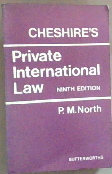 Image for Cheshire's Private international Law Cheshire's Private international Law