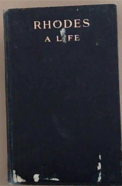 Image for RHODES: A life RHODES: A life