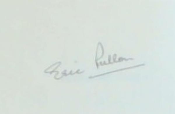 A bush telegraph: Memoirs of Eric William Pullon, 1914 1919 in Northern Rhodesia (Signed by Eric Pullon)