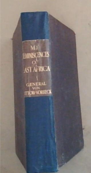 My Reminiscences of East Africa