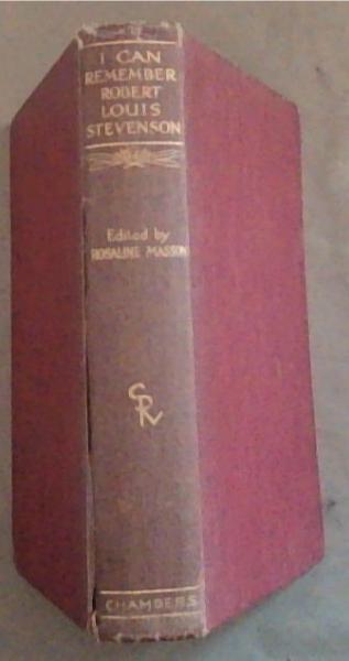 I Can Rember Robert Louis Stevenson