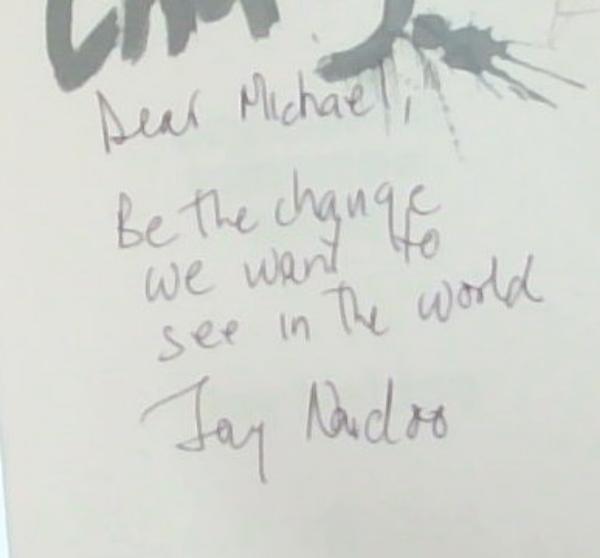 CHANGE: Organising Tomorrow, Today (Signed and Inscribed by the author Jay Naidoo)