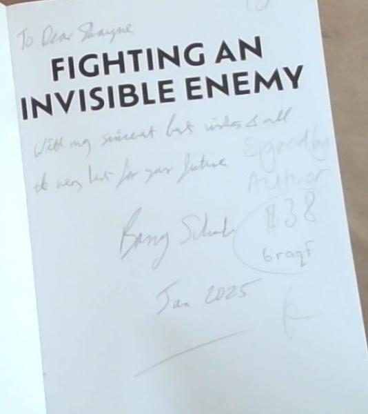 Fighting an Invisible Enemy: The Story of the National Institute for Communicable Diseases (Signed and Inscribed by the Author Barry Schoub)