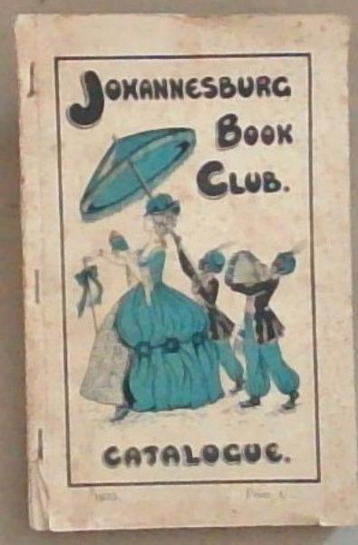 Johannesburg Book Club Catalogue, September 1935