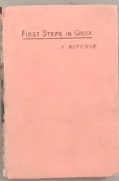 Image for First Steps In Greek First Steps In Greek
