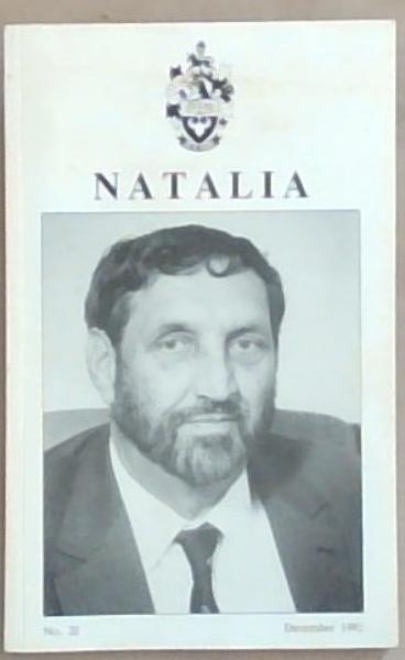 NATALIA: Journal of the Natal Society No. 22 December 1992