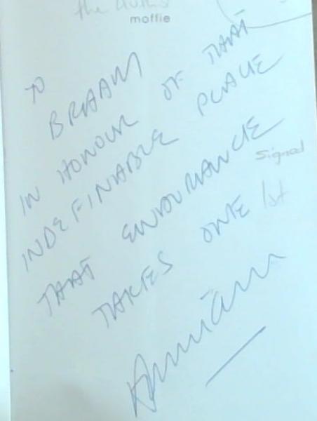 Moffie: A Novel (Signed and Inscribed by the Author Andre Carl van der Merwe)