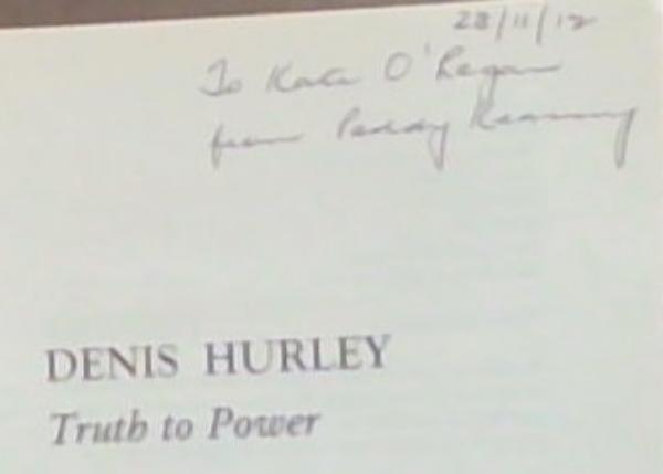 Denis Hurley - Truth To Power (Signed by the Author Paddy Kearney)