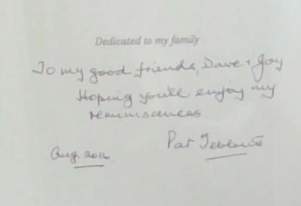 A Life: Spiced With Variety My Memoirs Judge Pat Tebbutt (Signed by the Author)