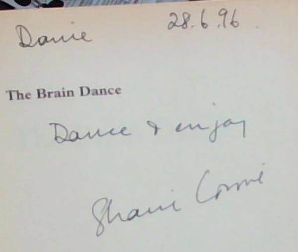 The brain dance (Signed and Inscribed by the Author Shani Grove)