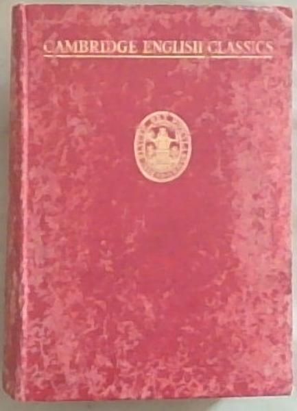 The Countesse Of Pembroke Arcadia (In Three Volumes, Volume 1 only) Cambridge English Classics