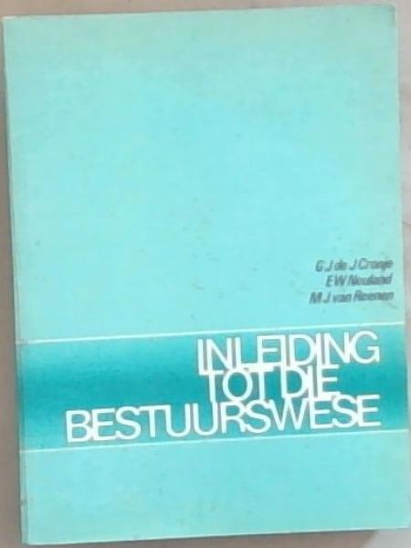 Image for Inleiding Tot Die Bestuurswese Inleiding Tot Die Bestuurswese