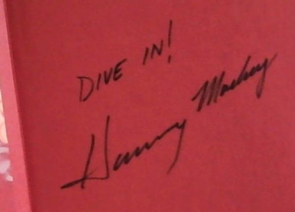 Swim with the Sharks Without Being Eaten Alive: Outsell, Outmanage, Outmotivate, and Outnegotiate Your Competition (Signed and inscribed by the Author Harvey Mackay)
