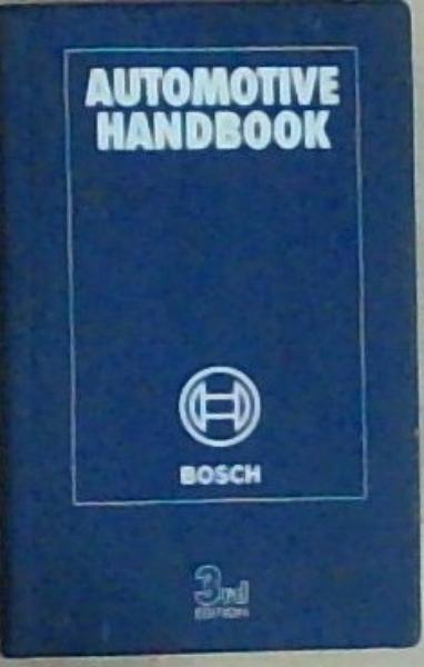 Automotive Handbook (Bosch) 3rd edition