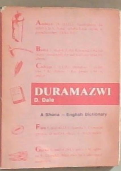 Duramazwi: A Basic Shona-English Dictionary