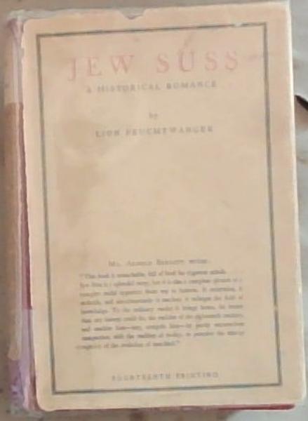Jew Suss: A Historical Romance