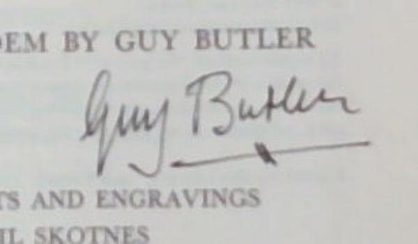 Pilgrimage to Dias Cross: A Narrative Poem (Signed by the Author Guy Butler)