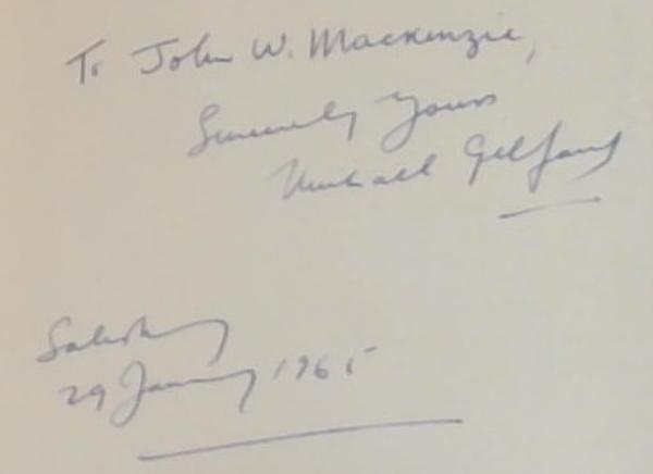 Mother Patrick and Her Nursing Sisters: Based on Extracts of Letters and Journals in Rhodesia of the Dominican Sisterhood, 1890-1901 (Signed and Inscribed by the Autor Michael Gefand) Rare especially Signed and Inscribed