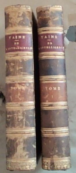 De L'intelligence: Volume 1 and 2 (Set of Two volumes) French