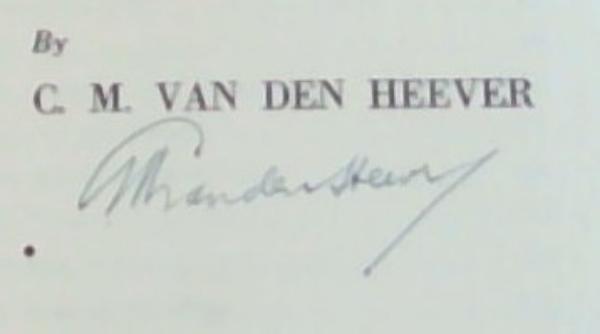 General J.M.B. Hertzog (Signed by the Author)
