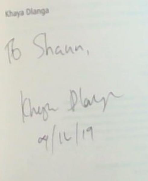 These Things Really Do Happen To Me (Signed by the Author Khaya Dlanga)