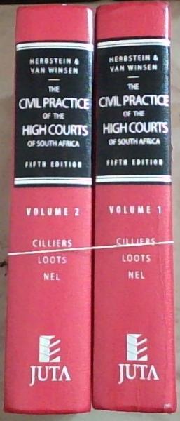 Herbstein and Van Winsen The Civil Practice of the High Courts and the Supreme Court of Appeal of South Africa (Hardcover, 5th edition) No CD Rom : Volumes I and II (Set)