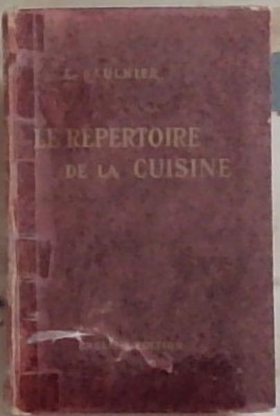 Le Repertoire de la Cuisine