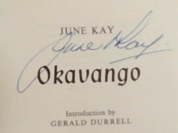Image for Okavango (Signed by the author) Okavango (Signed by the author)