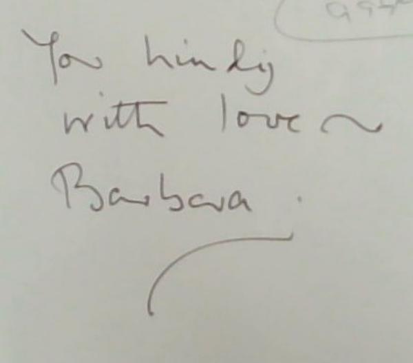 Image for Whereof One Cannot Speak, A Novel (Signed and Inscribed by the Author Barbara Grenfell Fairhead) Whereof One Cannot Speak, A Novel (Signed and Inscribed by the Author Barbara Grenfell Fairhead)