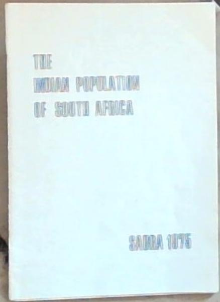The Indian Population Of South Africa