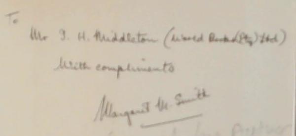 Old Fourlegs: The Story Of The Coelacanth (Signed by the Author and his wife Margaret M. Smith)