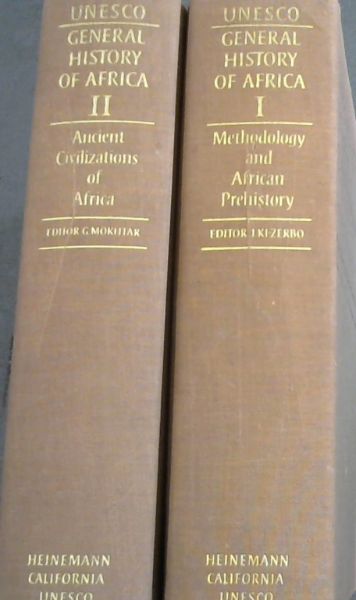 UNESCO General History Of Africa, Vol. I: Methodology And African ...