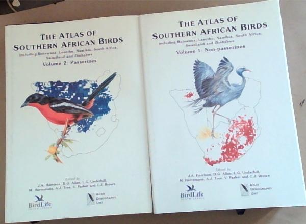 Atlas of South African Birds (including Botswana, Lesotho, Namibia, South Africa, Swaziland and Zimbabwe) Two Volumes