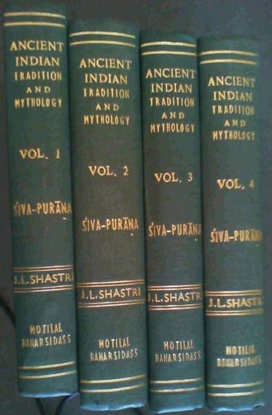 Ancient Indian Tradition & Mythology - Four Volumes