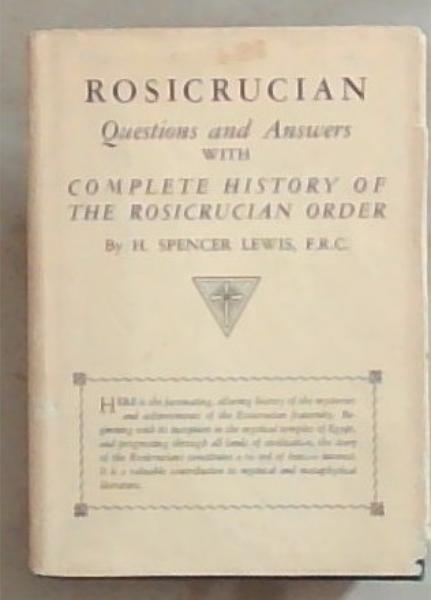 Rosicrucian Questions and Answers