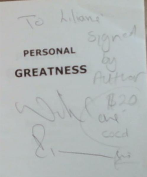 Image for Personal Greatness Personal Greatness