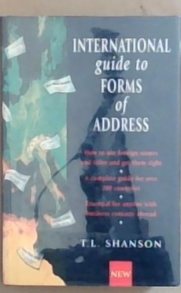 International Guide to Forms of Address