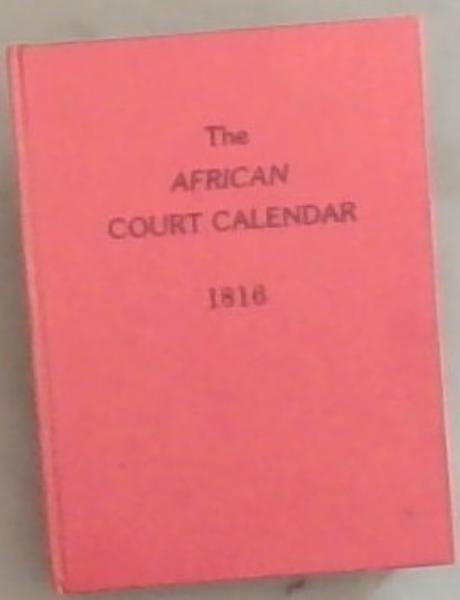 The African Court Calendar 1816