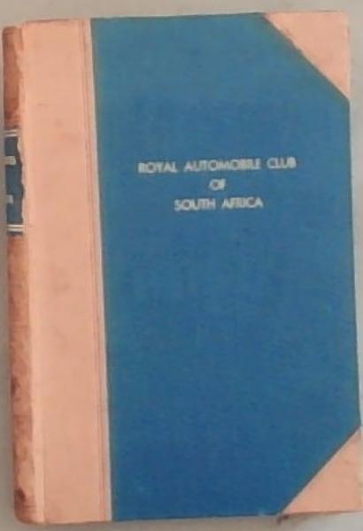 A Reprint of Legal Notes on Motoring